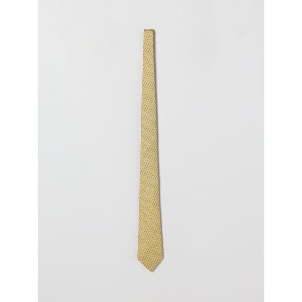 Zegna Tie Men Yellow